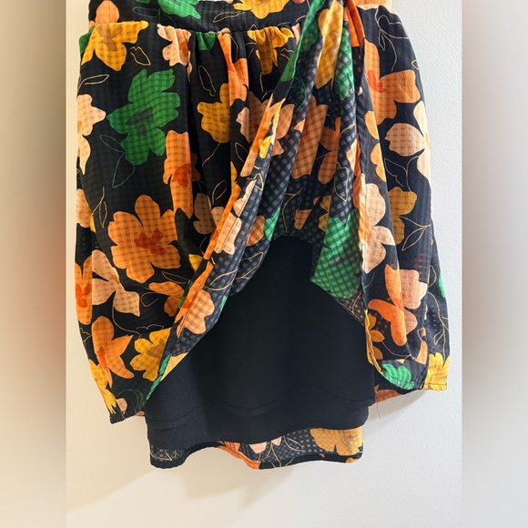 Who What Wear A-Line Skirt with Floral Print - Picture 7 of 7